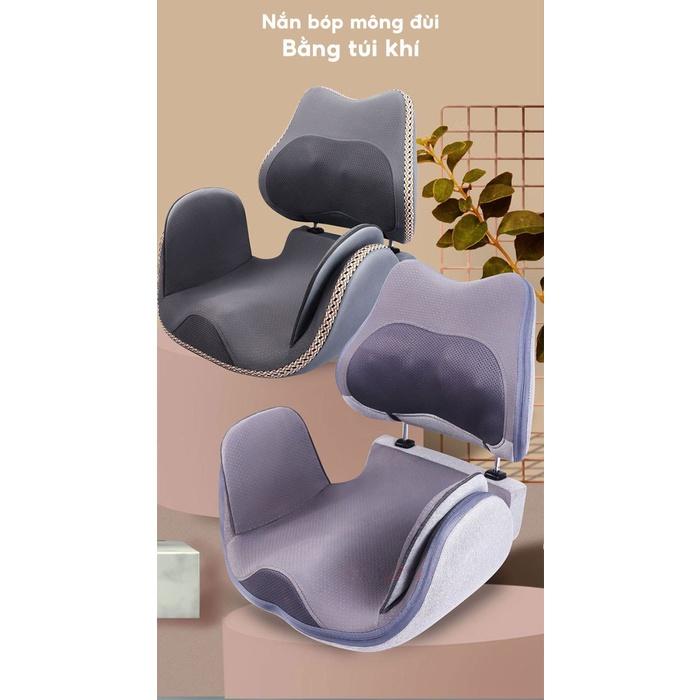 Đệm ghế massage 10D SEDENTARY thư giãn lưng mông hông đùi YJ-P7 Chống gù lưng