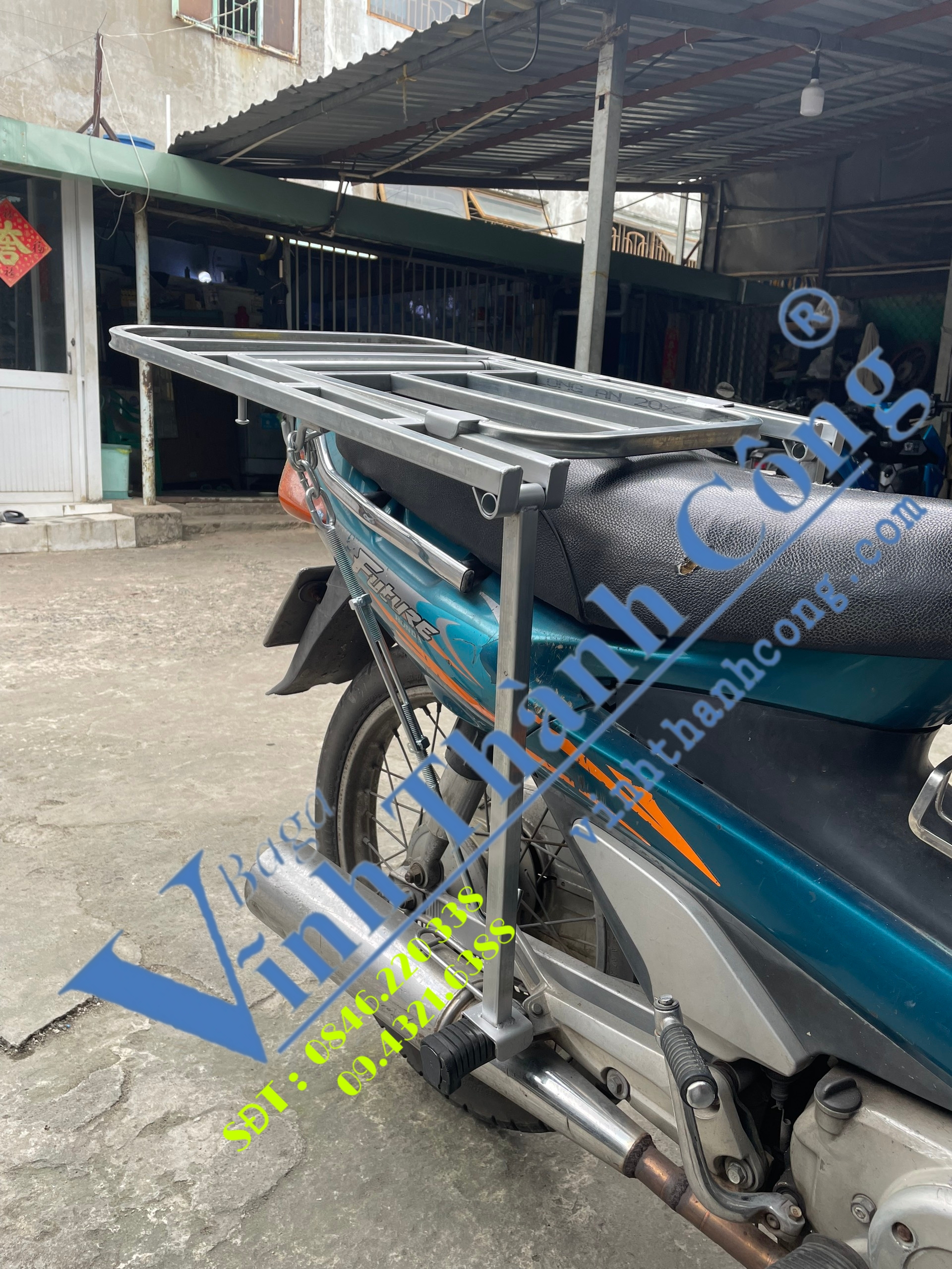 Baga chở hàng cỡ lớn 60cm x 70cm ( có nắp mở cốp đổ xăng )