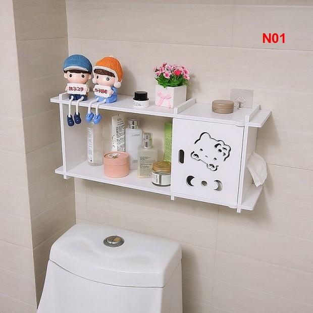 KỆ NHÀ TẮM TIẾT KIỆM KHÔNG GIAN- Nội thất lắp ráp