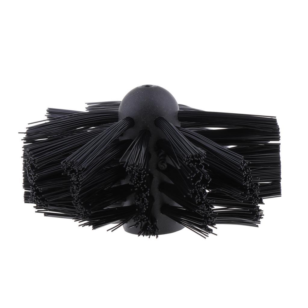 Dryer Duct Cleaning Brush Head Chimney  Remover Cleaner Brush 100mm Dia.