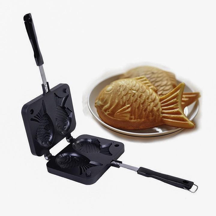 Khuôn bánh cá taiyaki 2 con