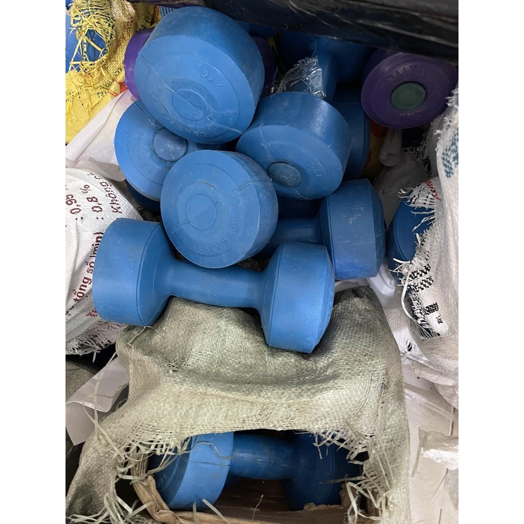 Tạ Nhưa Tập Cơ Tay Tập Gym Tại Nhà Giá Rẻ 1kg, 2kg, 3kg, 4kg, 5kg, 6kg, 7kg, 8kg