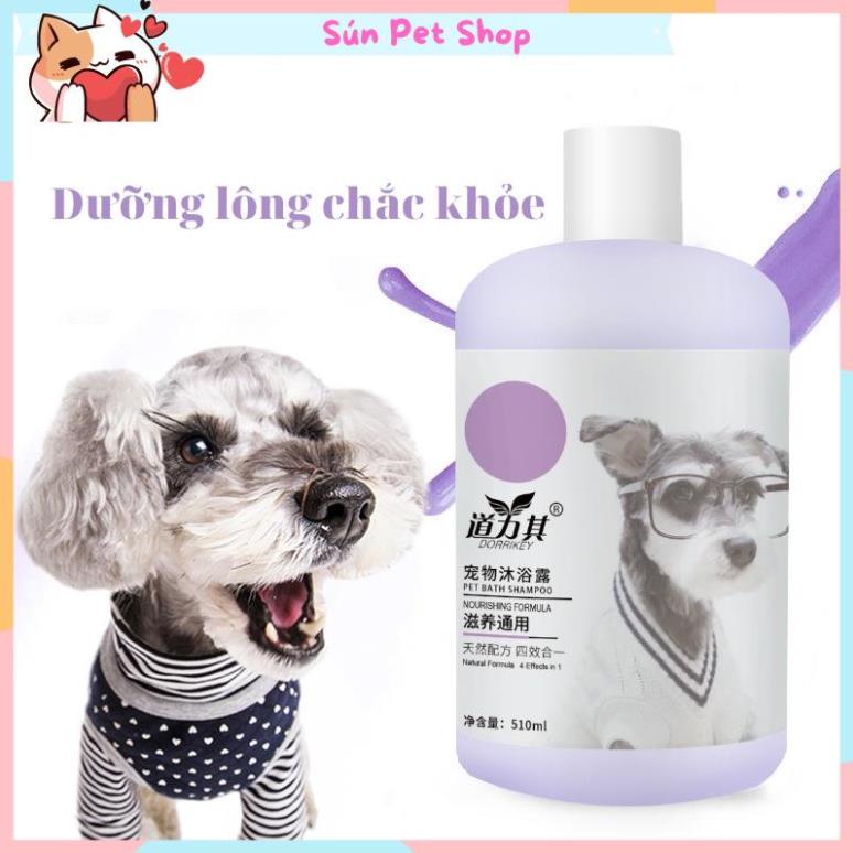 Sữa tắm cho chó mèo Dorrikey 510ml