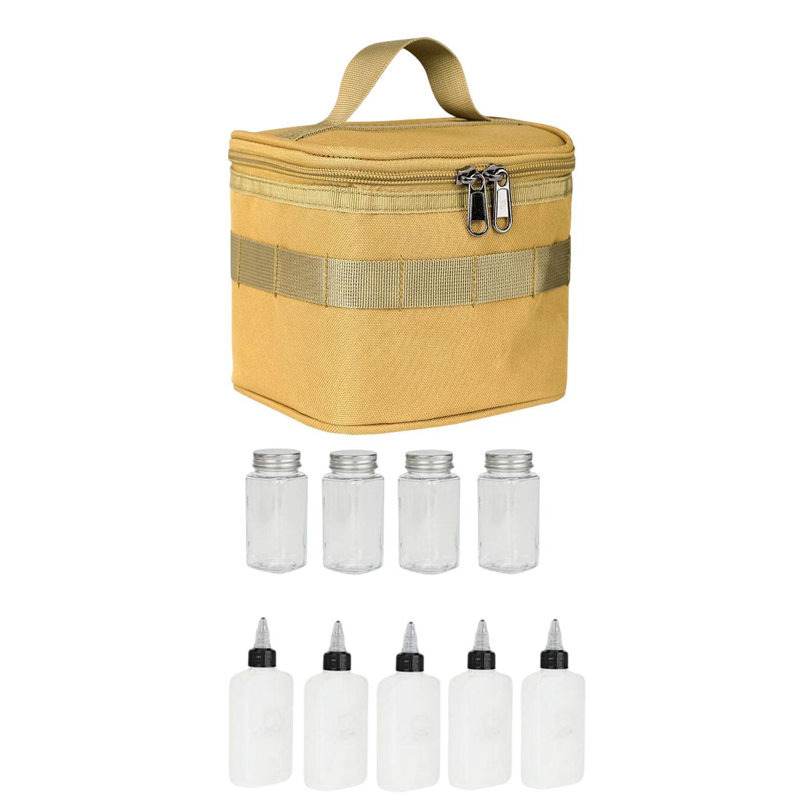 Camping Spice Jars Oil Bottle Bottle for Picnic Travel