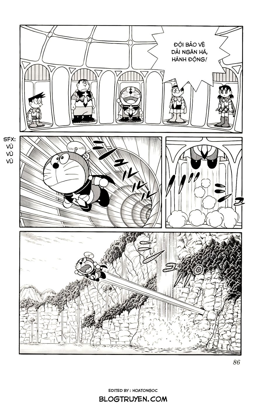 doraemon - nobita và những hiệp sĩ không gian chapter 4 9
