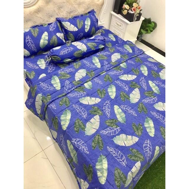Trọn Bộ Chăn Ga Gối Cotton Hàn Quốc PLX27 Gosan Bedding dễ giặt máy không xù ưa nhìn dễ phối màu