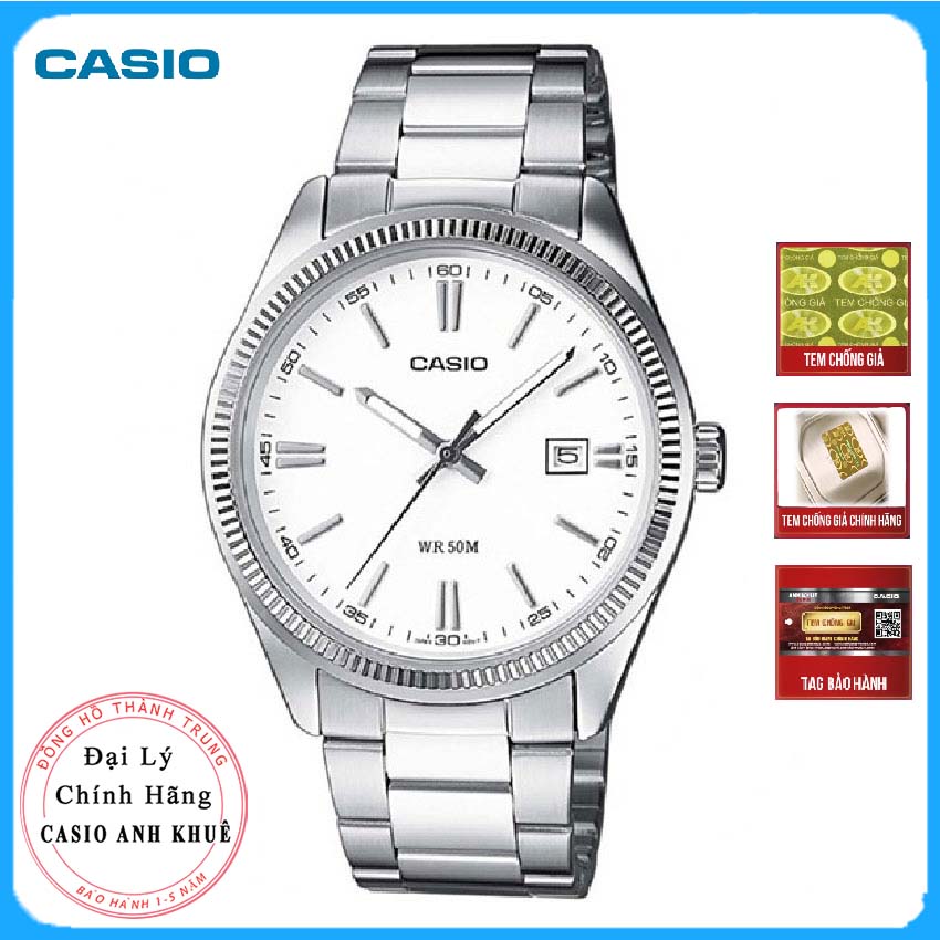 Đồng hồ Casio nam dây thép MTP-1302D-7A1VDF