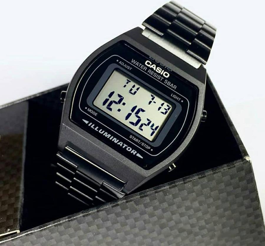 Đồng hồ unisex dây kim loại Casio B640WB-1ADF