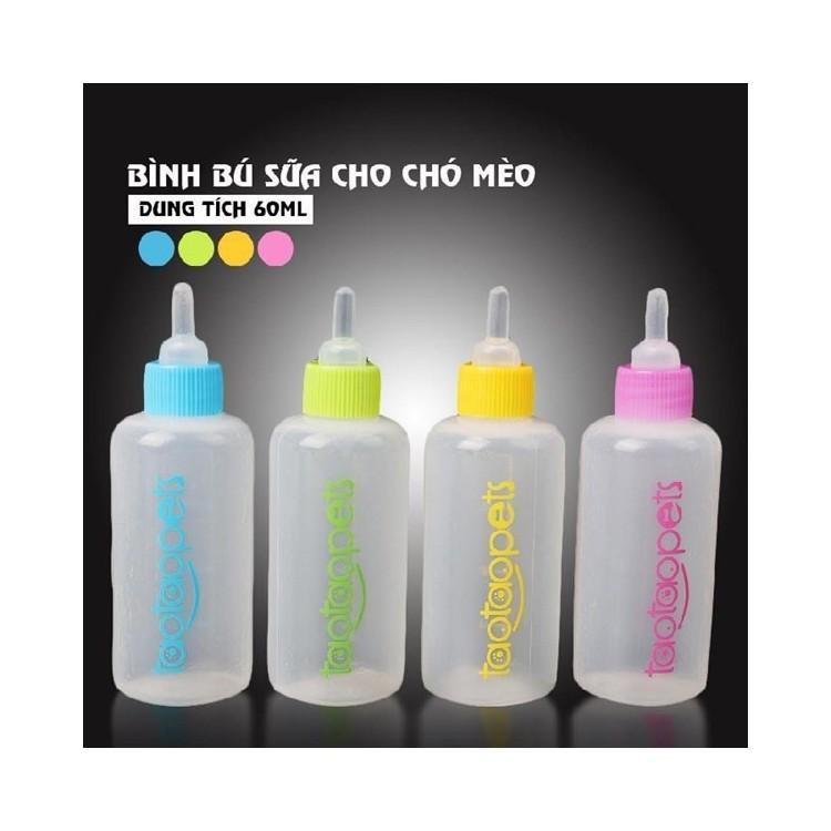 Bình sữa cho chó mèo con bú 60ml & 150ml - Bình Sữa Chó Mèo Sơ Sinh