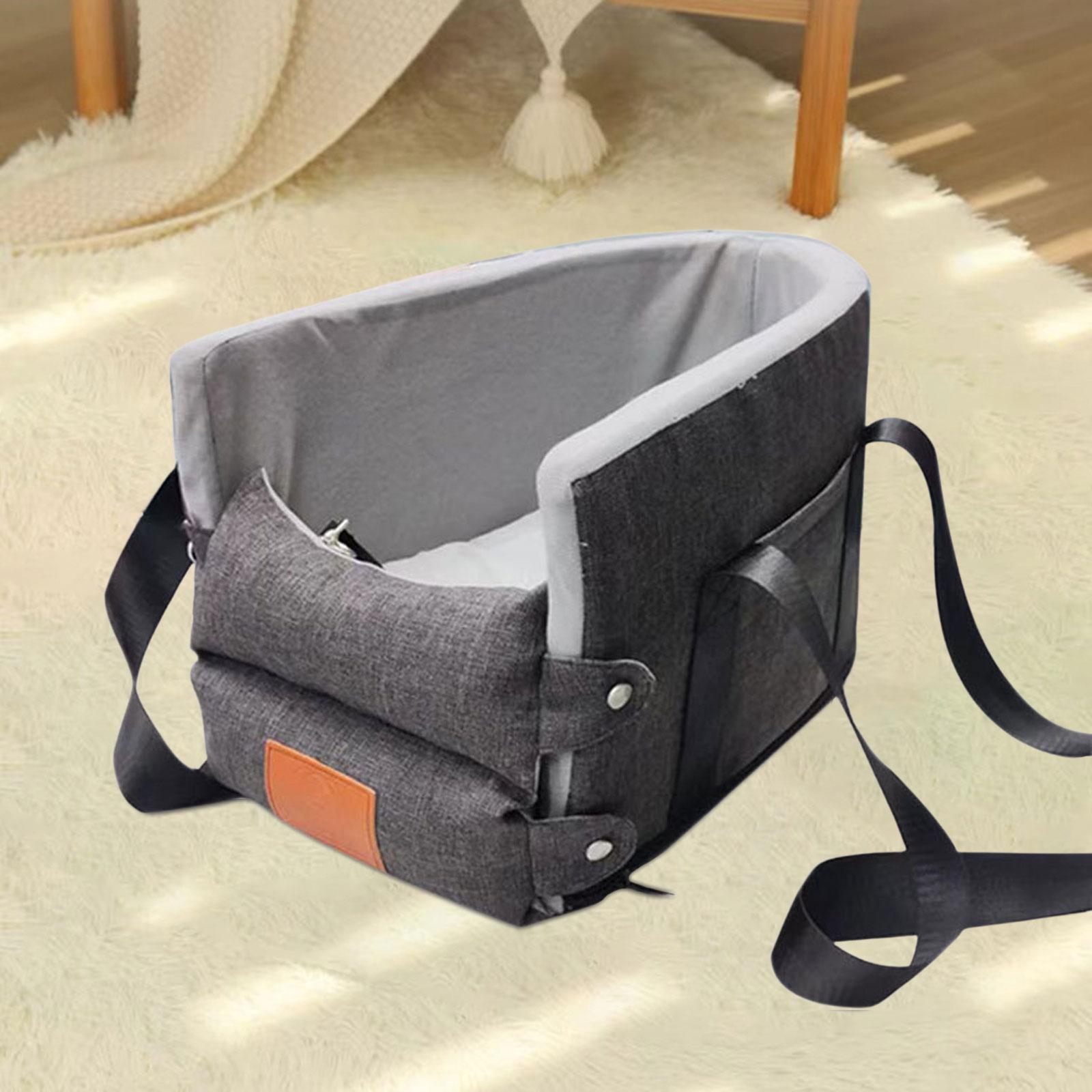 Center Console Dog Seat Portable Detachable and Washable Small Dog Handbag