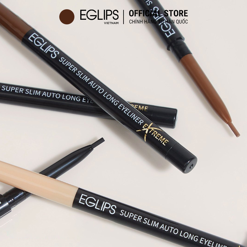 Kẻ mắt Eglips Super Slim Auto Long Eyeliner EXTREME EDITION (Phiên bản mới đầu siêu nhỏ) 0.05g