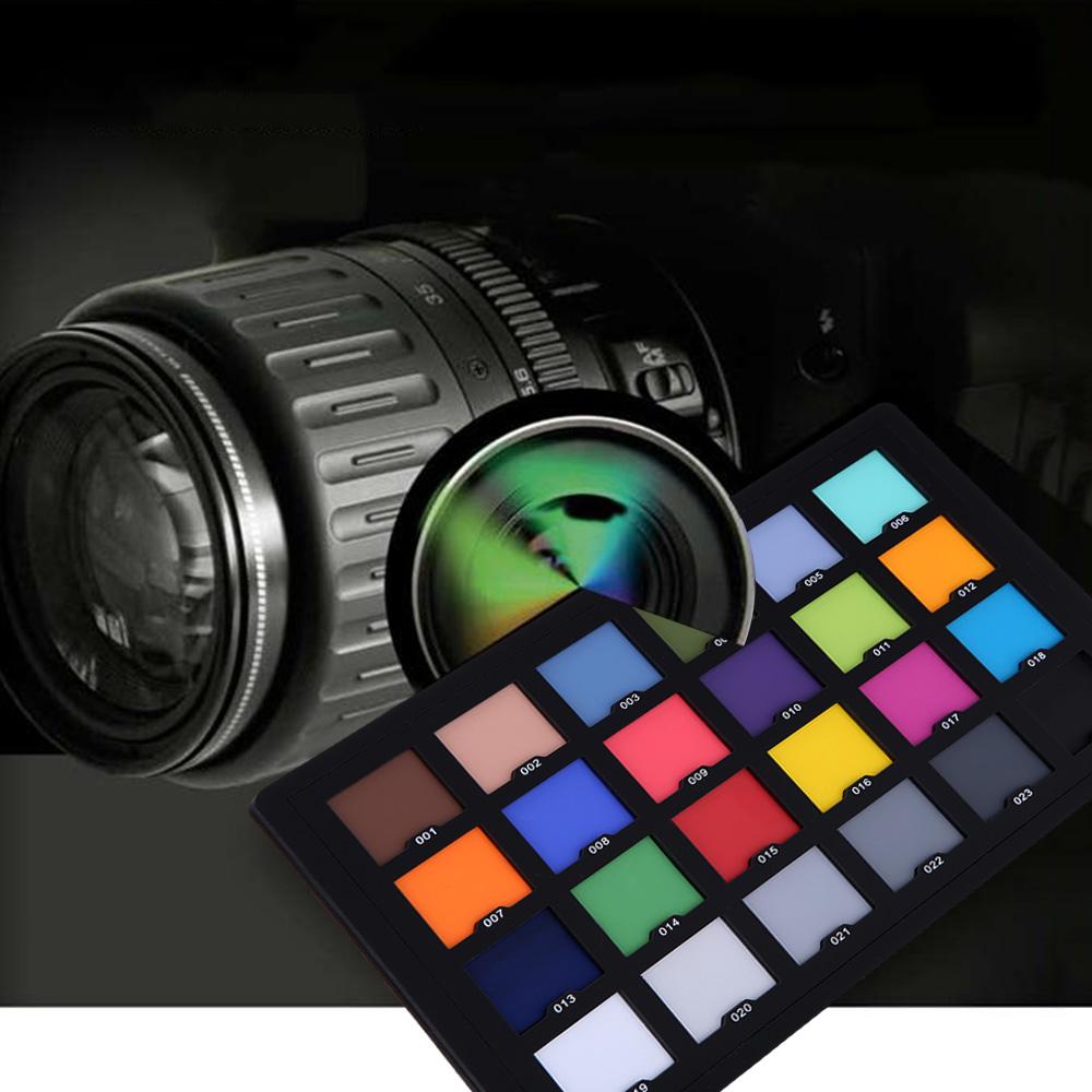Professional 24 Color Card Test for Superior Digital Color Correction