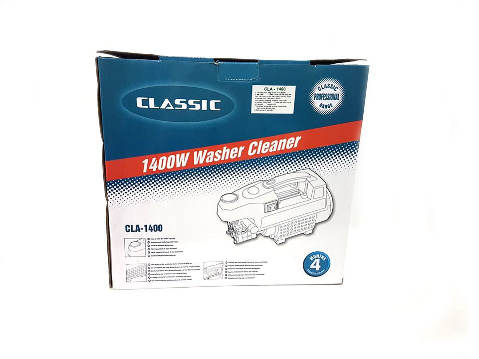 Máy rửa xe  chính hãng Classic CLA-1400