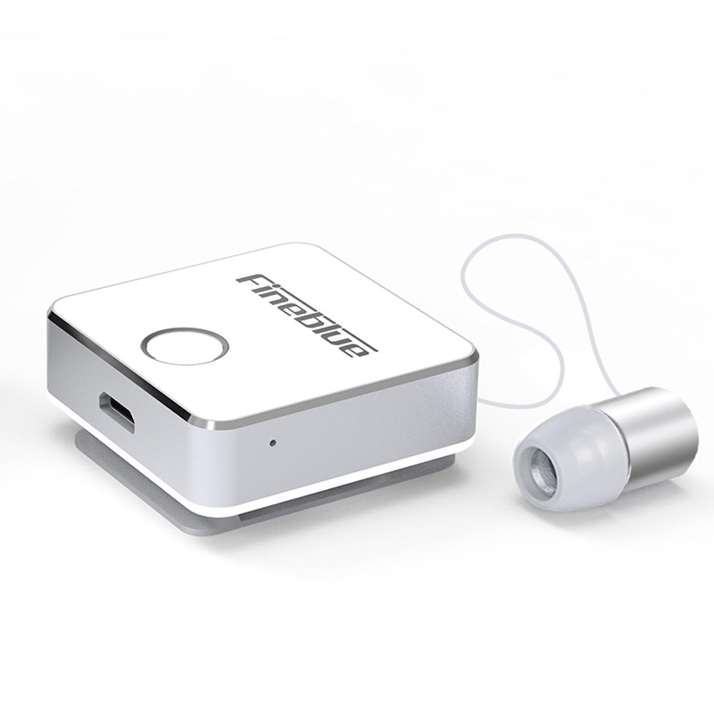 Tai nghe Fineblue F1 Bluetooth 5.0 không dây Có thể Thu vào-Màu trắng