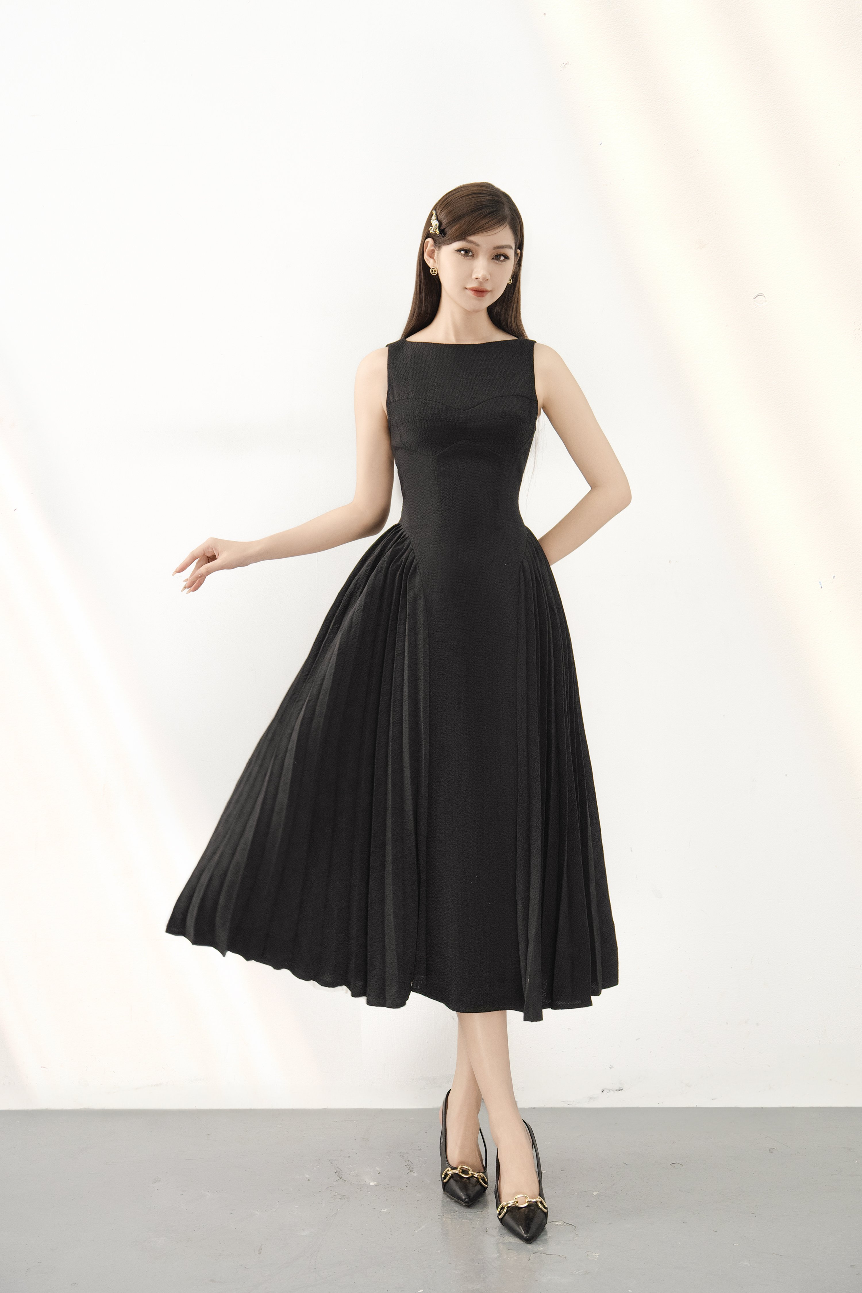OLV - Đầm Juliana Black Dress