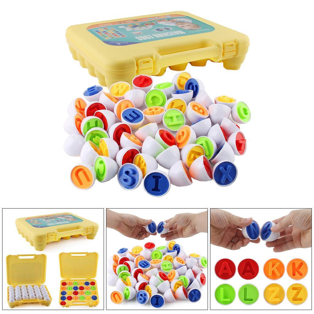 Toddler Matching Egg Toys Kids Early Educational Learning Toy