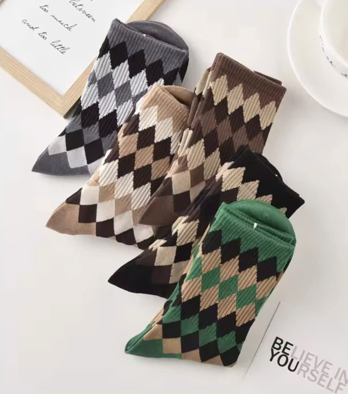 SET 5 ĐÔI TẤT VỚ NỮ CAO CẤP CỔ CAO MÃ 30 DÀNH CHO NỮ