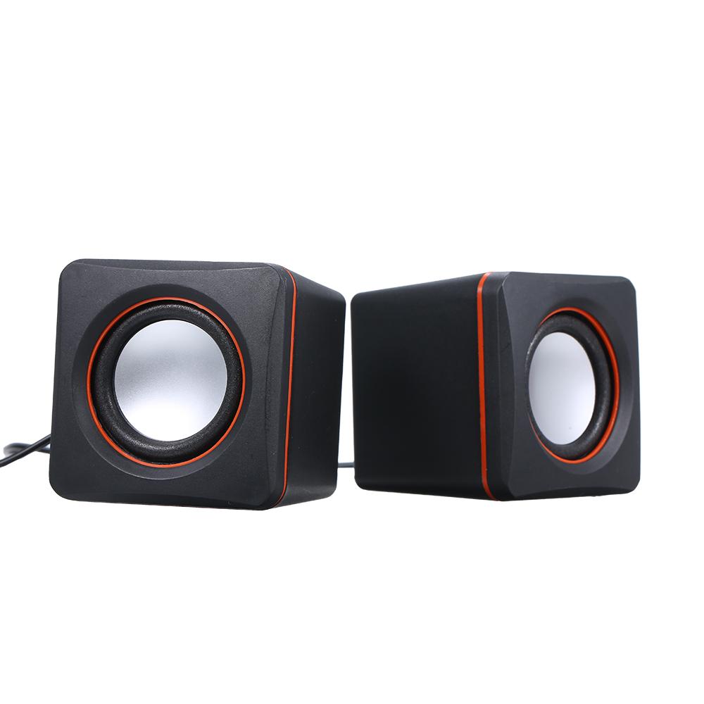 Loa nghe nhạc mini có giắc cắm 3,5mm cho máy tính xách tay / MP3 / điện thoại thông minh