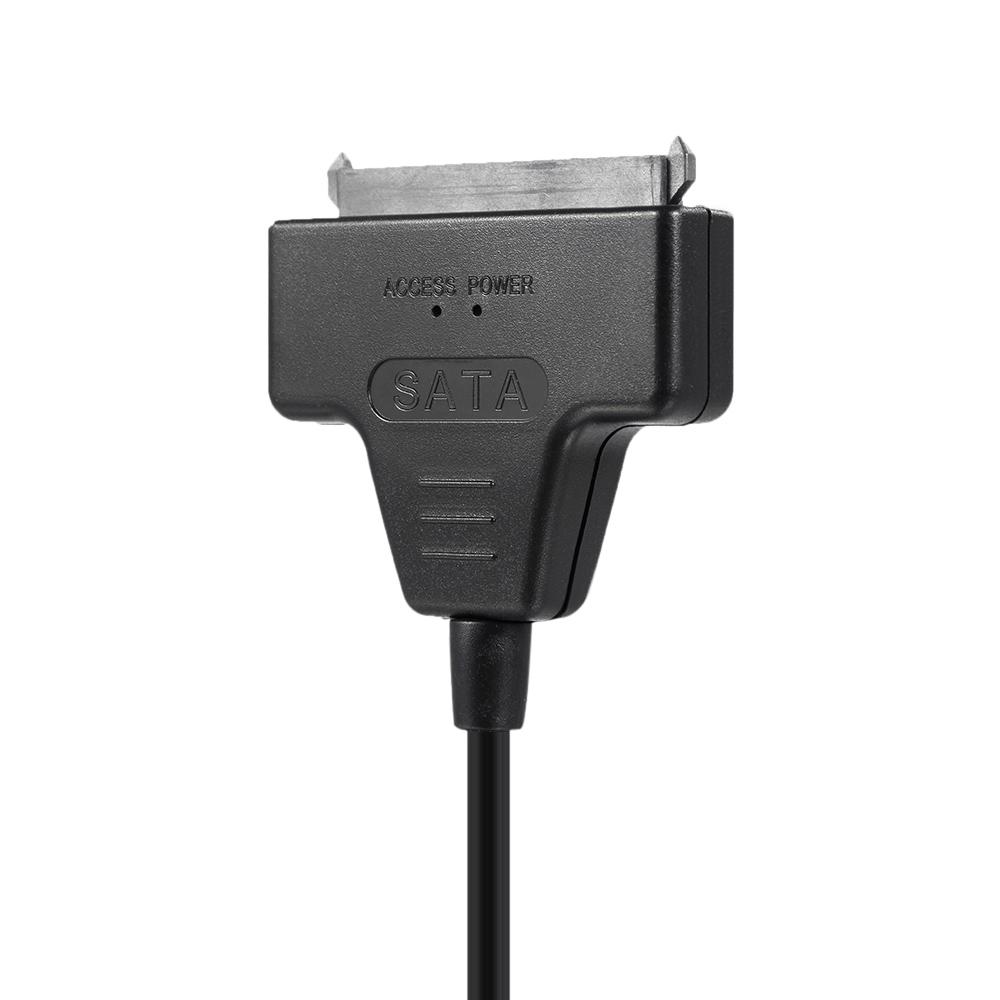 USB2.0 to SATA 22Pin Cable Adapter for 2.5" SATA HDD Hard Disk Drive Solid State Drive