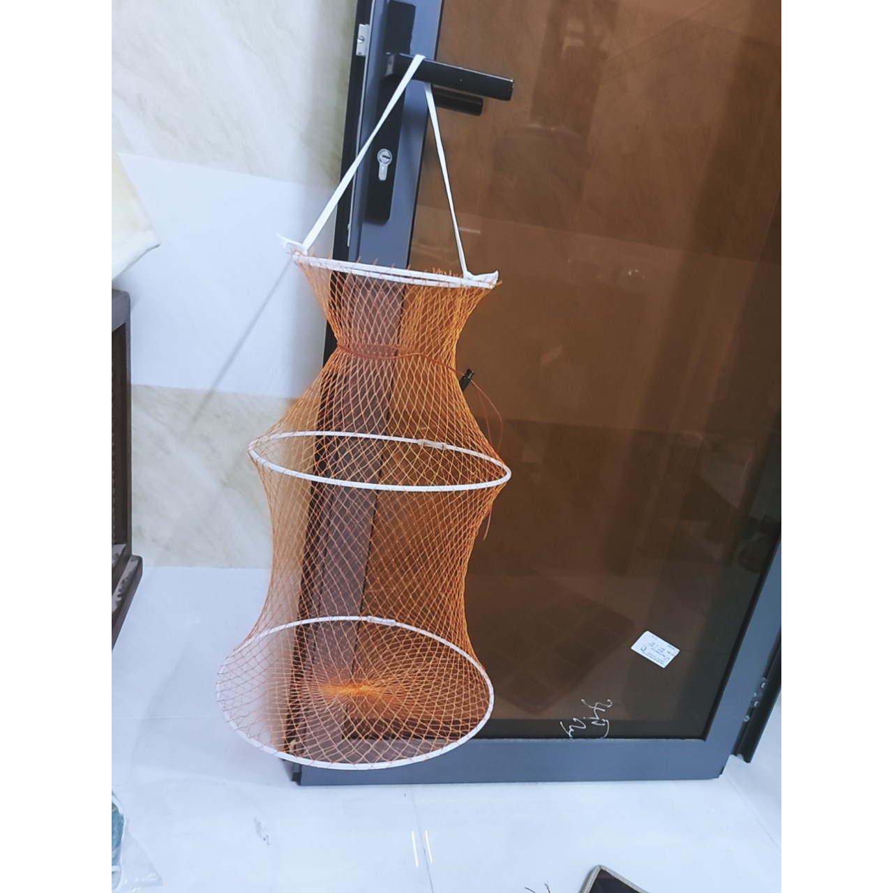 GIỎ ĐỰNG CÁ V3 NHỰA MÀU CAM 33CM X 50CM