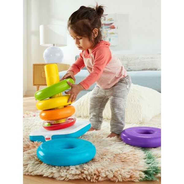 Đồ Chơi FISHER PRICE Đồ Chơi Xếp Chồng Lúc Lắc Khổng Lồ GJW15