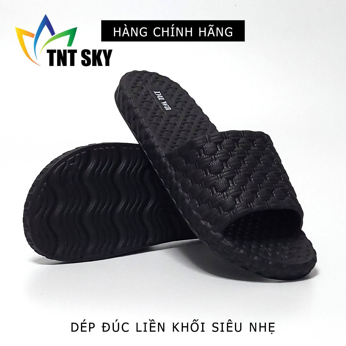 Dép Nữ Quai Ngang Đúc Liền Khối Siêu Nhẹ - Hàng Chính Hãng - TK420