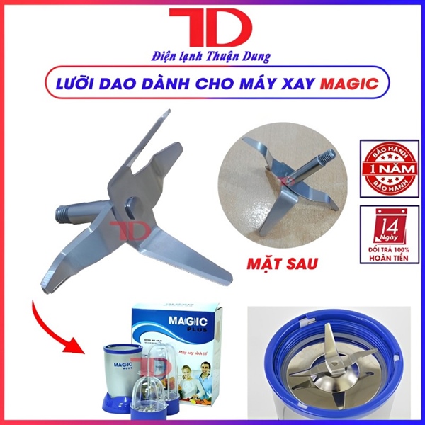 Lưỡi dao máy xay, phụ kiện máy xay dành cho Magic - lưỡi dao số 5, Hàng nhập khẩu, Điện lạnh Thuận Dung