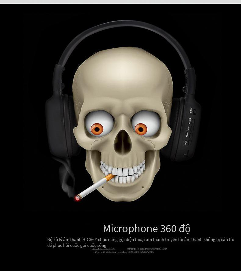 Khuyến mại N85 không dây gắn trên đầu thẻ tai nghe bluetooth thể thao tai nghe cuộc gọi không dây tai nghe âm thanh nổi có thể FM