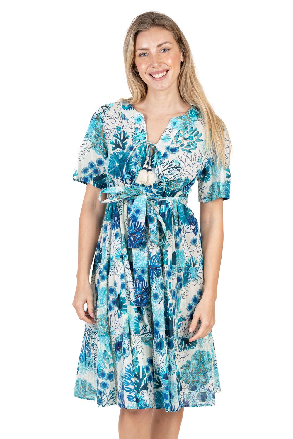 Đầm Hoa Cotton Isla Bonita