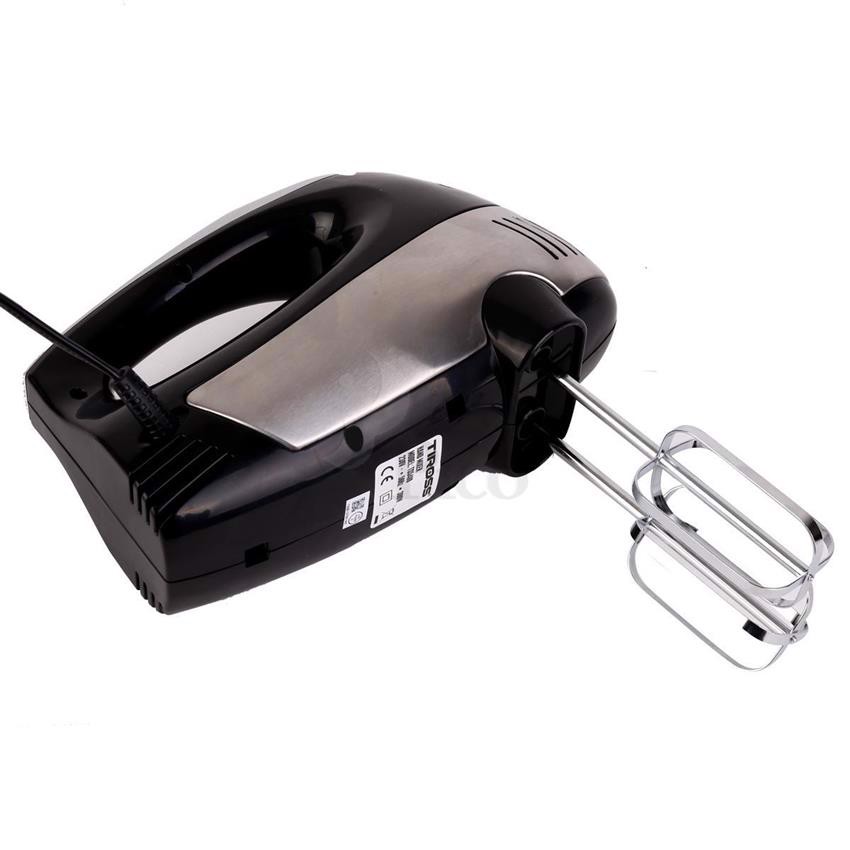 Máy đánh trứng Tiross TS5400 - Đen - Hàng chính hãng