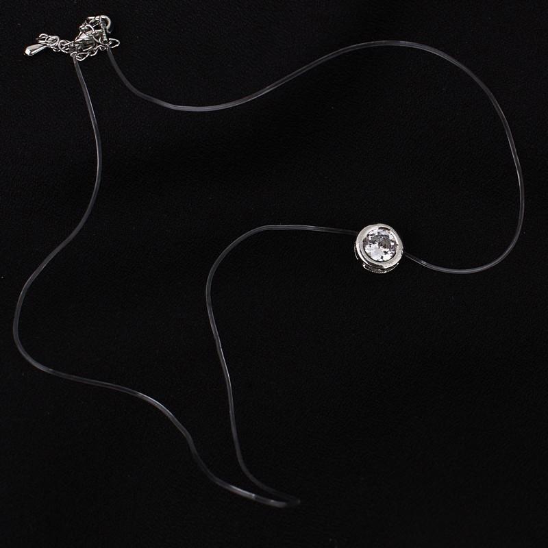 Dây chuyền nữ trong suốt đơn giản