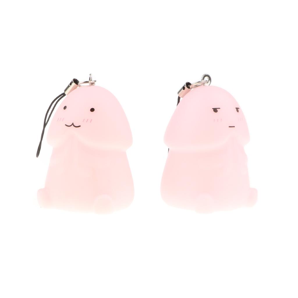 1 Pair Slow Rising Squishies Squishy Squeeze Toy Aid Mobile Gift For Child