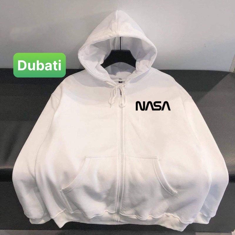 ÁO KHÓAT NỈ DÂY KÉO NASA, ÁO HOODIE NAM NỮ PHONG CÁCH HÀN QUỐC XỊN SÒ - DUBATI FASHION