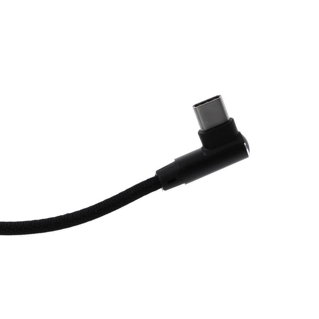 59" 3 in 1 Multi USB Charger Cable Adapter for  Android  Black