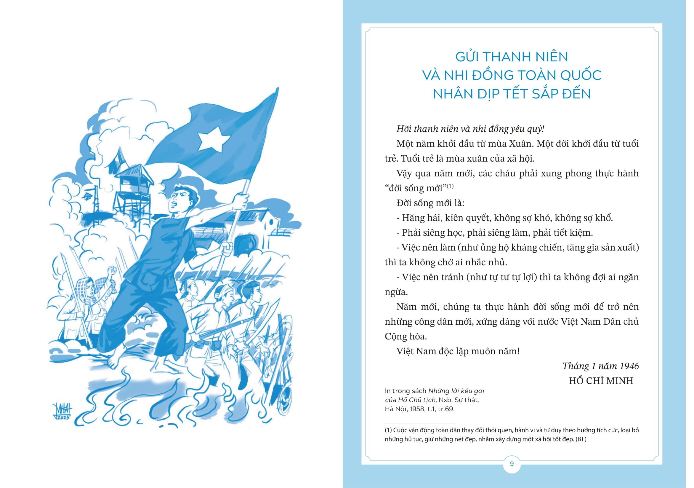 Sách - Thư Bác Hồ Gửi Thanh Niên