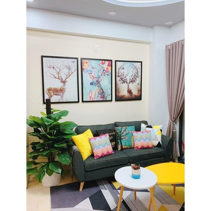 COMBO BÀN TRÀ SOFA CAO CẤP BÀN TRÒN + BÀN HÌNH TRỨNG