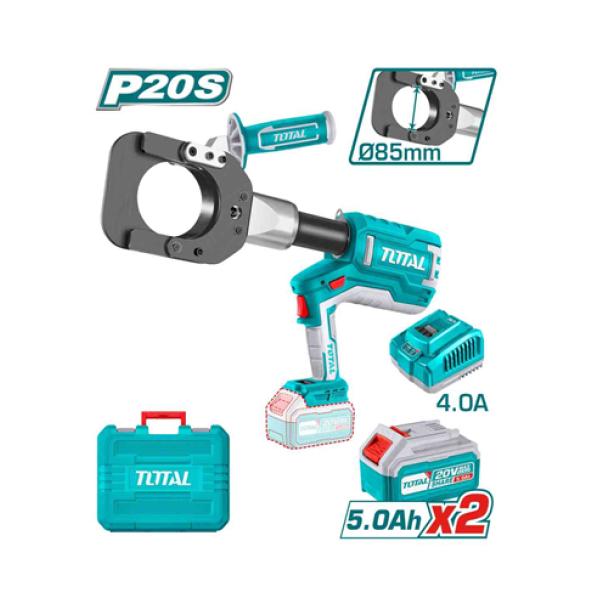 MÁY CẮT CÁP THỦY LỰC DÙNG PIN LITHIUM-ION 20V TRCLI2005 TOTAL -HÀNG CHÍNH HÃNG