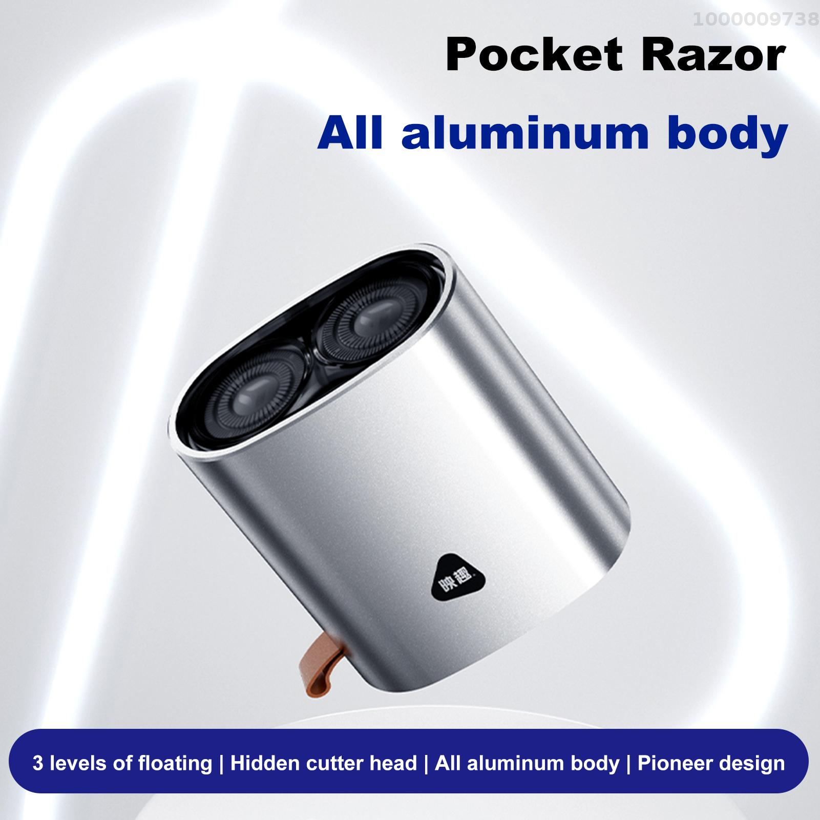 Máy cạo râu hai đầu Xiaomi ENCHEN Máy cạo bỏ túi Z4, lưỡi dao ẩn nổi 3 cấp, râu chống véo thông minh, mini cầm tay, thích hợp cho du lịch và quà tặng gia đình