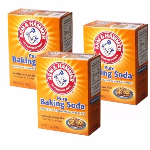 Bộ 3 hộp Bột tẩy Baking Soda đa công dụng 454g ( không xuất hóa đơn đỏ )