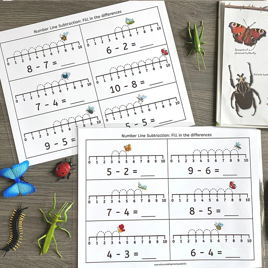 Hoạt động "Bugs math" tặng kèm bút