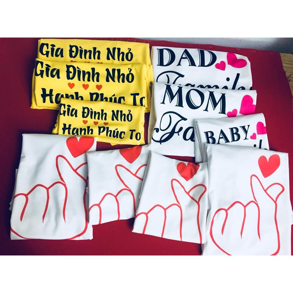 Áo gia đình đẹp family we are ,kute,chất, bao đổi trả