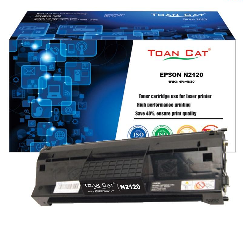 Hộp mực in Toàn Cát - N2120 dùng cho máy in EPSON EPL-N2120 - HÀNG CHÍNH HÃNG