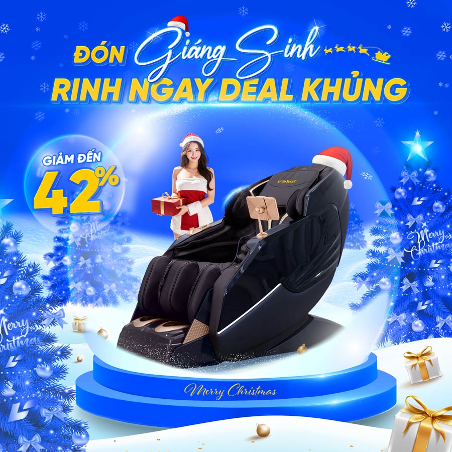 Ghế Massage Lifesport LS-929, Ghế Massage Tích Hợp Đo Chỉ Số Nhịp Tim, Huyết Áp, Nồng Độ SO2