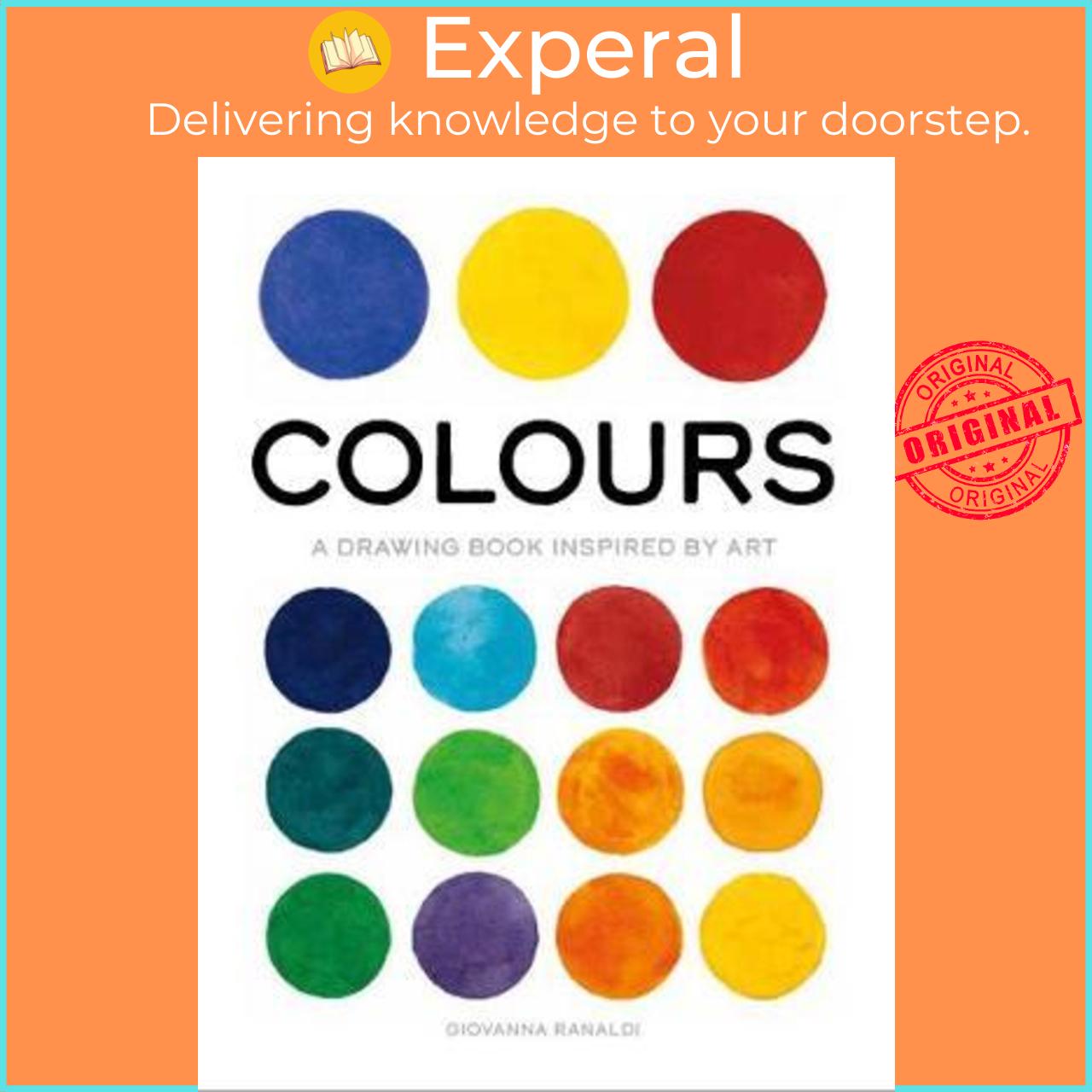 Sách - Colours : A Drawing Book Inspired by Art by Giovanna Ranaldi Katherine Gregor