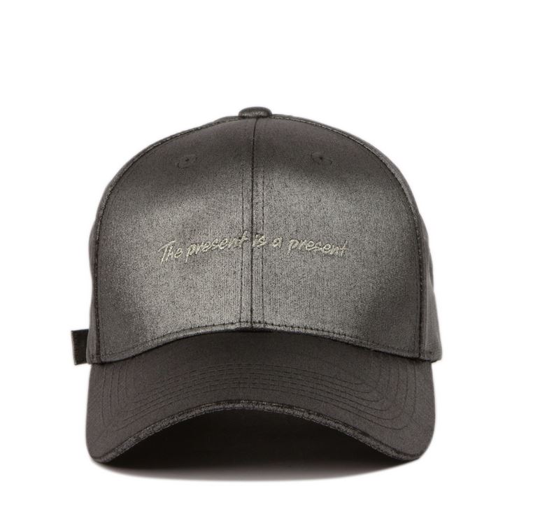 PREMI3R Mũ lưỡi trai ballcap PRESENT PEARL silver Mũ lưỡi trai phong cách hàn quốc nón thương hiệu chính hãng