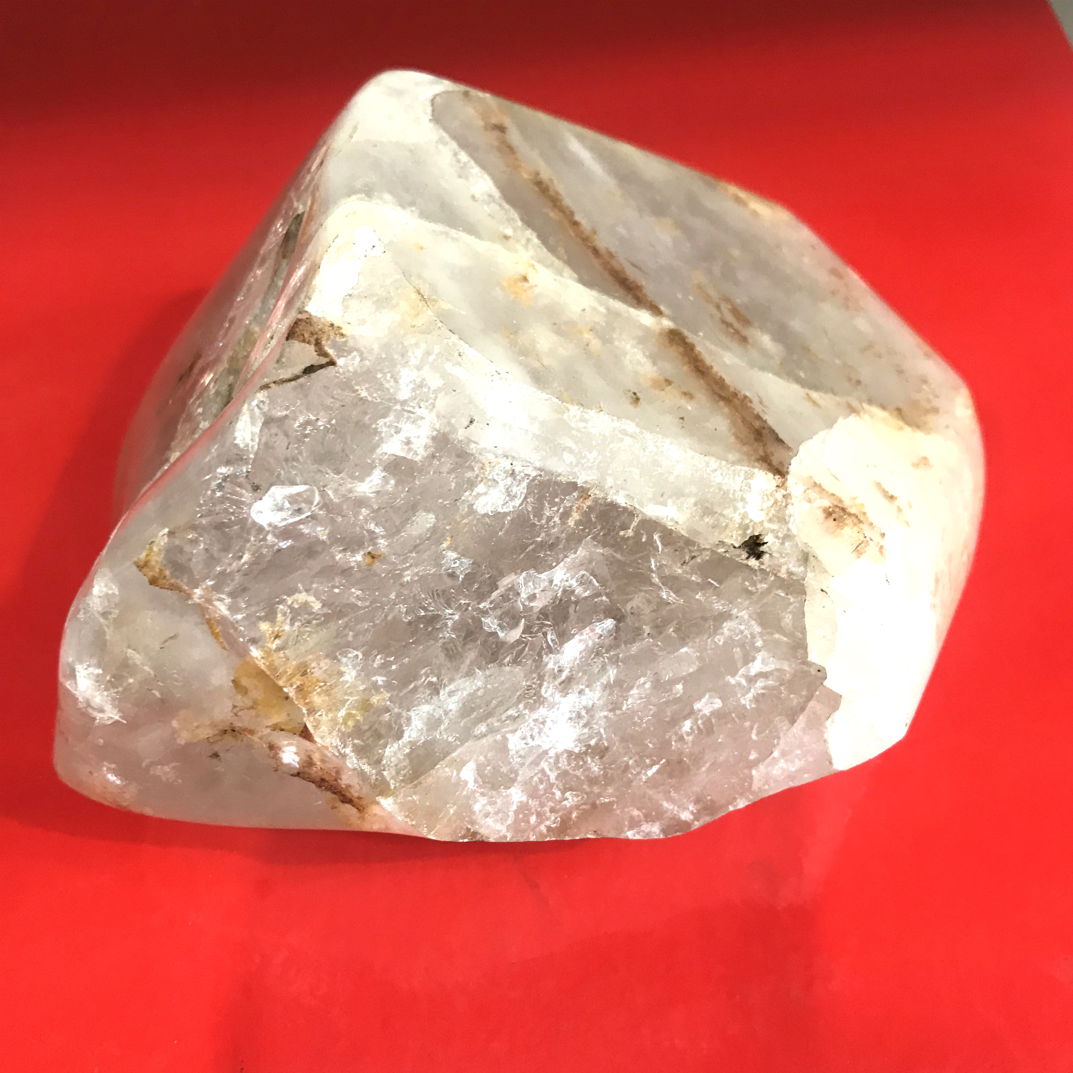 Đá thạch anh trắng cục đá thô nguyên khối để bàn giảm tác động của wife và điện thoại 1.8xdai 15.thachanhtrang.1.8