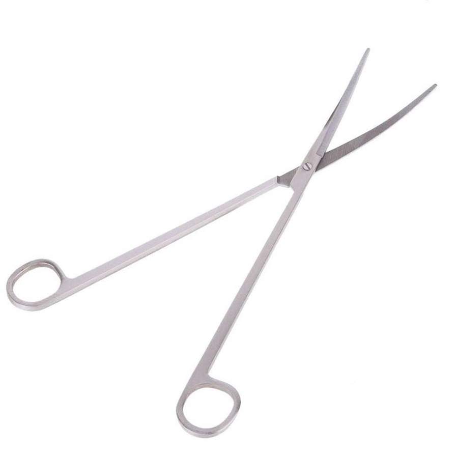 Kéo inox cong tỉa cây thủy sinh