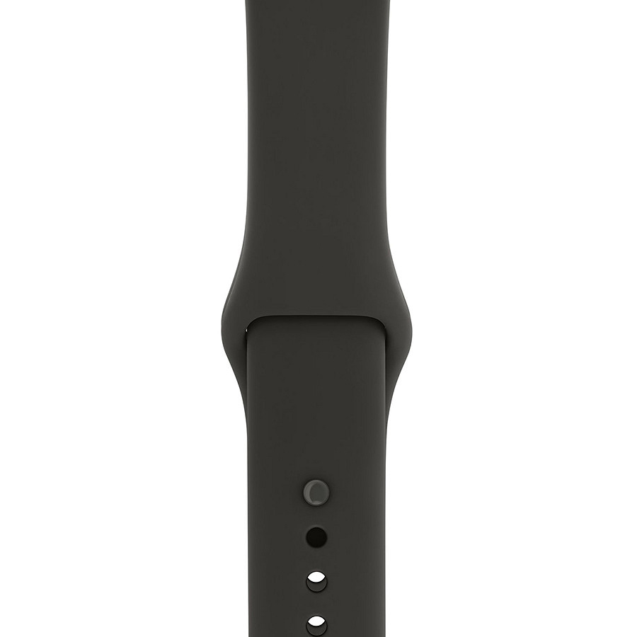 Đồng Hồ Thông Minh Apple Watch Series 3 GPS Space Grey Aluminium Case With Black Sport Band - Hàng Nhập Khẩu