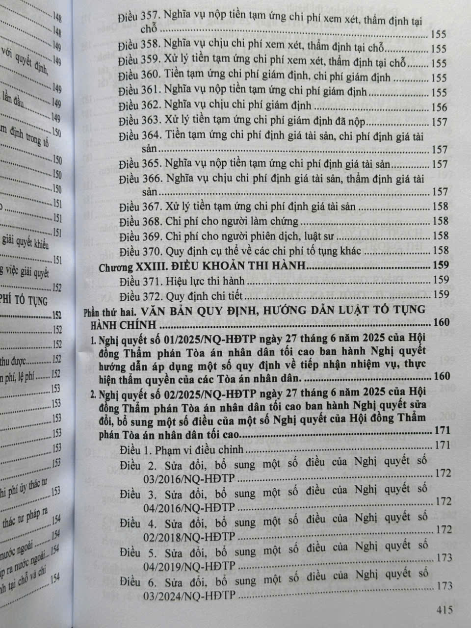 Sách Luật Tố Tụng Hành Chính sửa đổi, bổ sung năm 2025 (V2613T)