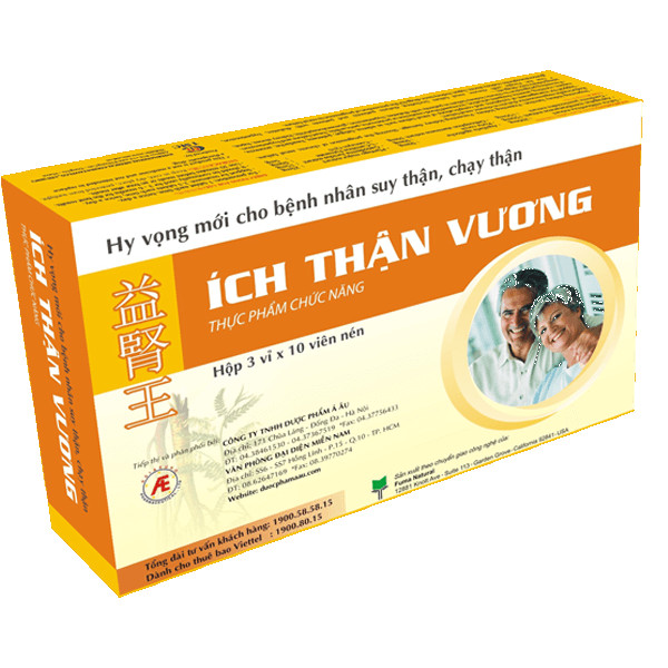 Thực Phẩm Chức Năng ÍCH THẬN VƯƠNG - Hy Vọng Mới Cho Bệnh Nhân Suy Thận, Chạy Thận